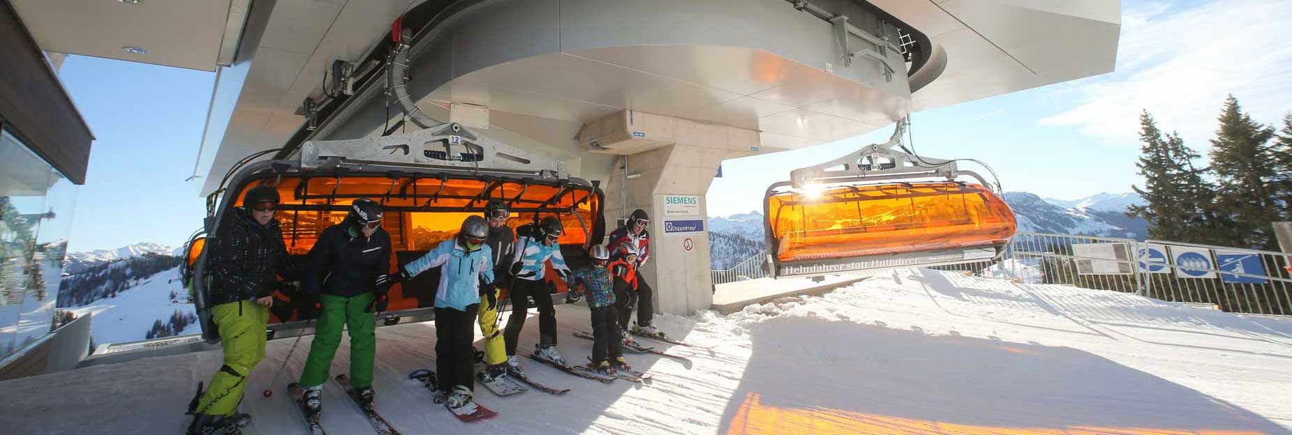 Skifahren in der Sportwelt Amade