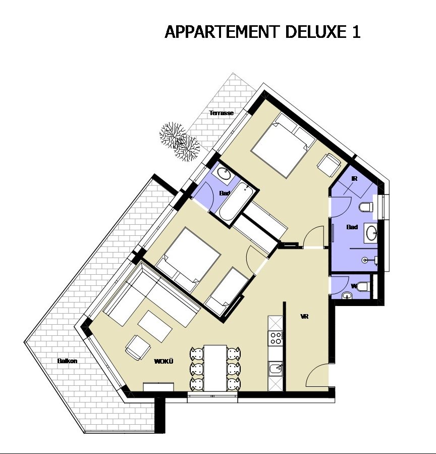 Apartement Freiraum 9